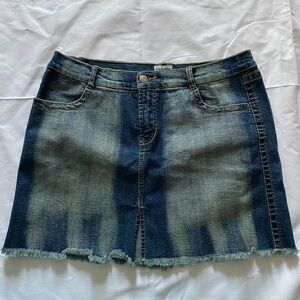 No Boundaries Jeans Skirt